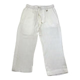 I'M Brian Solid Color Pants With Elastic Waist White For Boys