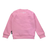 John Richmond Felpa Girocollo Tinta Unita con Stampa per Bambina RIP25003FE ROSA JOHN RICHMOND 