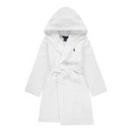 RALPH LAUREN accappatoio tinta unita con cappuccio Bianco per Neonato 7P0188N BIANCO RALPH LAUREN 