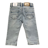 MAYORAL jeans tinta unita con girovita regolabile Azzurro per Neonato 1552 AZZURRO MAYORAL 