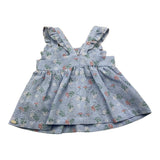 Tartine Et Chocolat Blue Check Pattern Newspaper Shirt For Baby Girl