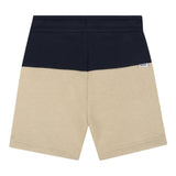 Boss Bermuda Bicolore con Stampa per Neonato J52085X BLU/BEIGE BOSS 