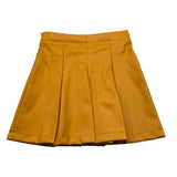 DIXIE gonna tinta unita in ecopelle Giallo per Bambina GB14200G56 GIALLO DIXIE 