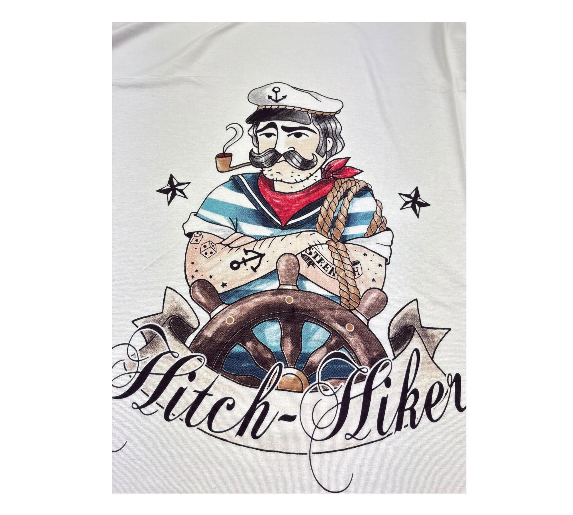 Monnalisa T-Shirt Girocollo Tinta Unita con Stampa per Bambino 257608SS BIANCO MONNALISA 