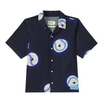 Scotch & Shrunk Camicia Mezza Manica Tinta Unita con Stampa per Bambino 179465 BLU SCOTCH & SHRUNK 