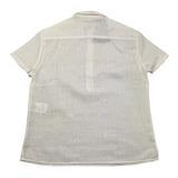 DANIELE ALESSANDRINI camicia tinta unita con colletto Panna per Bambino 1236MP00046 PANNA DANIELE ALESSANDRINI 