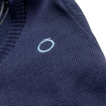 Trussardi Cardigan Tinta Unita con Logo per Neonato TIP25049CD BLU TRUSSARDI 