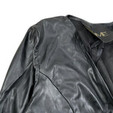 J'Aime' Giubbino In Ecopelle tinta unita Nero per Bambina 4917G NERO J'AIME' 