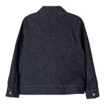 Fay Giubbino In Denim Tinta Unita con Zip per Bambino FW2P37 BLU FAY 