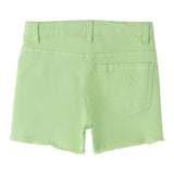 Sarabanda Short Tinta Unita con Girovita Regolabile per Bambina 06592 VERDE SARABANDA 