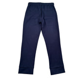 Trussardi Pantalone Tinta Unita con Elastico In Vita per Bambino TBP26059PA BLU TRUSSARDI 