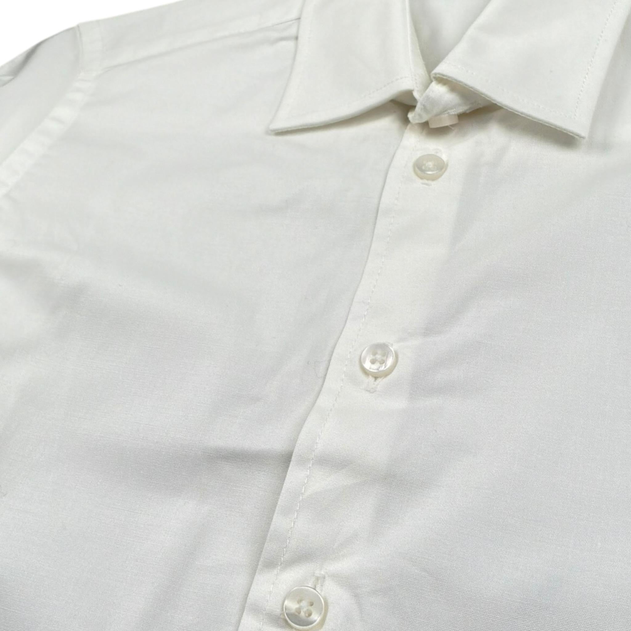 Emanuel Pris Camicia Tinta Unita  per Bambino DJDJJD BIANCO EMANUEL PRIS 