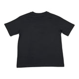 Balmain T-Shirt Crew Neck Solid Color With Black Logo Print For Boys