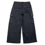 DIXIE pantalone tinta unita modello palazzo Nero per Bambina PHS8132G67 NERO DIXIE 