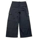 DIXIE pantalone tinta unita modello palazzo Nero per Bambina PHS8132G67 NERO DIXIE 