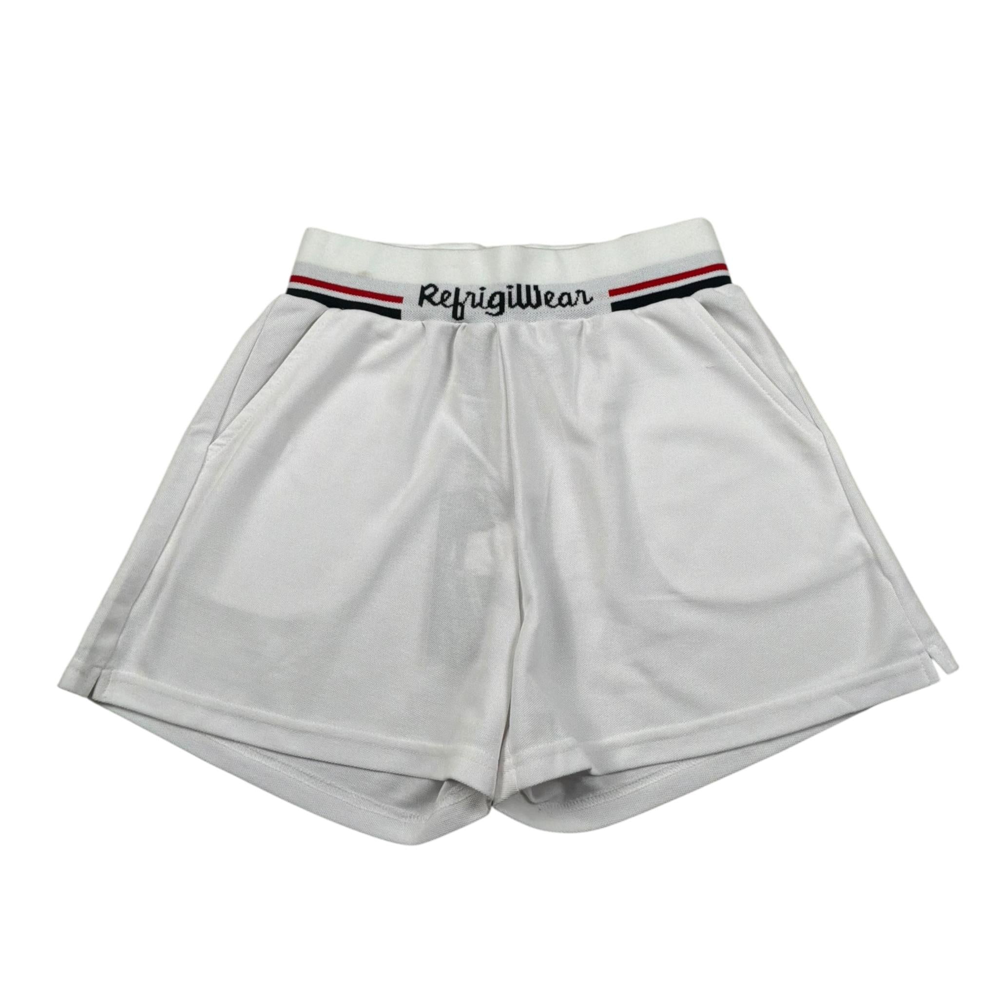 Refrigiwear Short Tuta Tinta Unita con Elastico In Vita per Bambina RWG612 BIANCO REFRIGIWEAR 