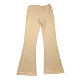 LIU JO pantalone tinta unita modello a zampa Beige per Bambina GF3048 BEIGE LIU JO 