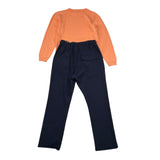 Never Too Complete Sweater - Orange Pants For Boys