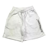 Hinnominate Solid Color Elastic Waist Bermuda Shorts White For Girls