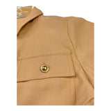 Michael Kors Abito Mezza Manica con Bottoni per Bambina R30347 BEIGE MICHAEL KORS 