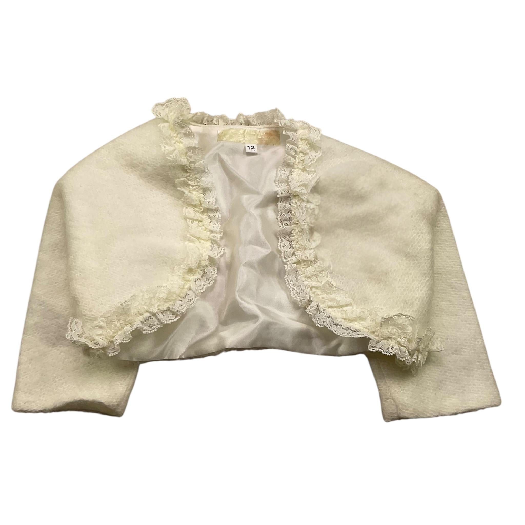 LES ETOILES coprispalle tinta unita Panna per Neonata B2 PANNA LES ETOILES 