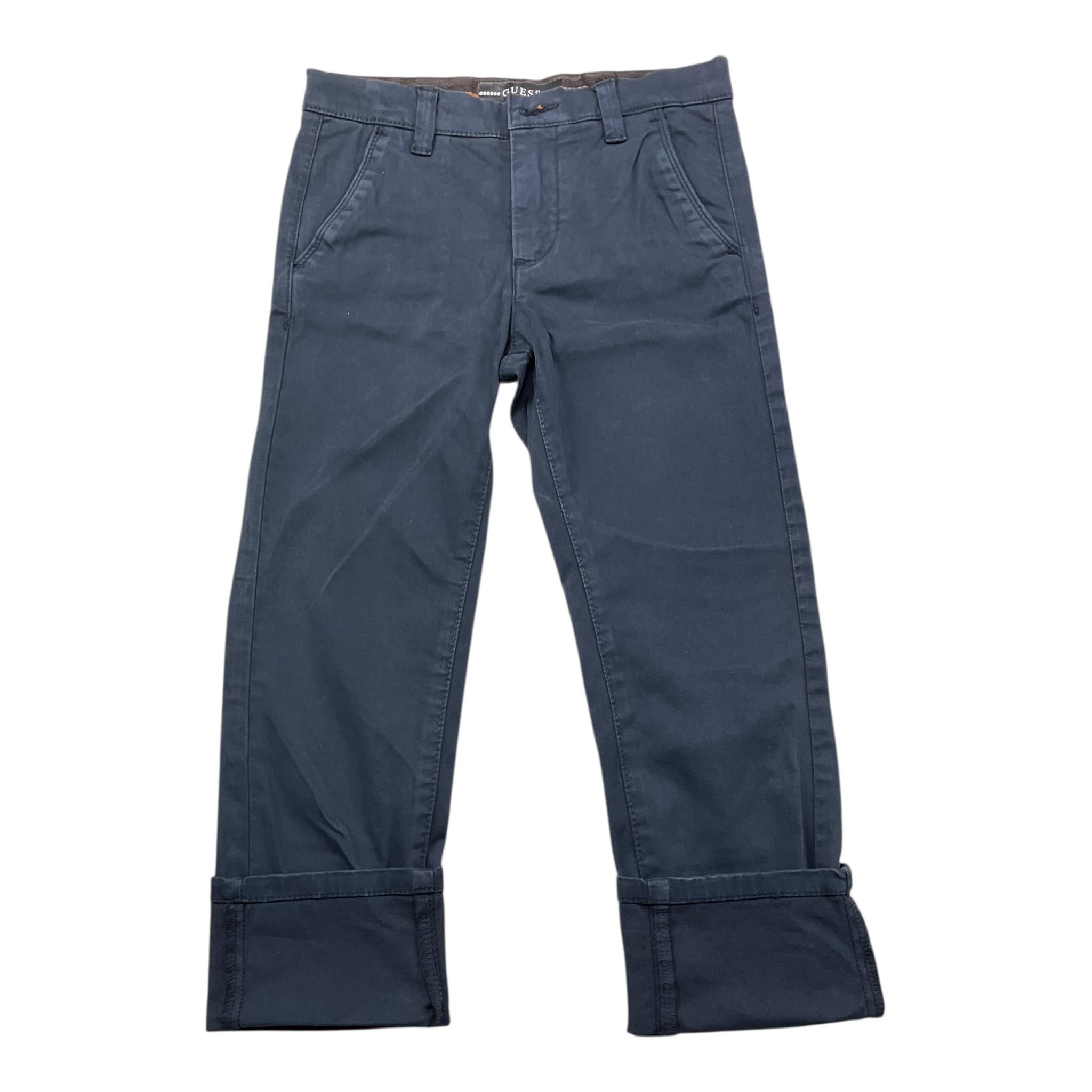 GUESS pantalone tinta unita con girovita regolabile Blu per Bambino N1BB03WDD52 BLU GUESS 