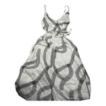 Xacus Abito Bretelline Tinta Unita con Stampe per Bambina 05562 PANNA XACUS 