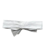 Miss Blumarine Fascia Tinta Unita con Fiocco per Neonata IA3124 BIANCO MISS BLUMARINE 