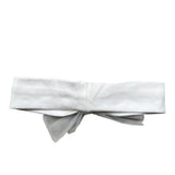 Miss Blumarine Fascia Tinta Unita con Fiocco per Neonata IA3124 BIANCO MISS BLUMARINE 