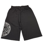 Butnot Bermuda Solid Color Tracksuit With Elastic Waist Black For Boys