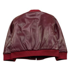 LE BEBE' giubbino in similpelle tinta unita Bordeaux per Neonato LBB5176 BORDEAUX LE BEBE' 