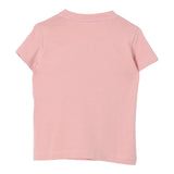 ELISABETTA FRANCHI tshirt girocollo tinta unita con logo Rosa per Bambina EFTS225X ROSA ELISABETTA FRANCHI 