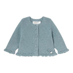 MAYORAL cardigan tinta unita  Verde per Neonata 2301 VERDE MAYORAL 