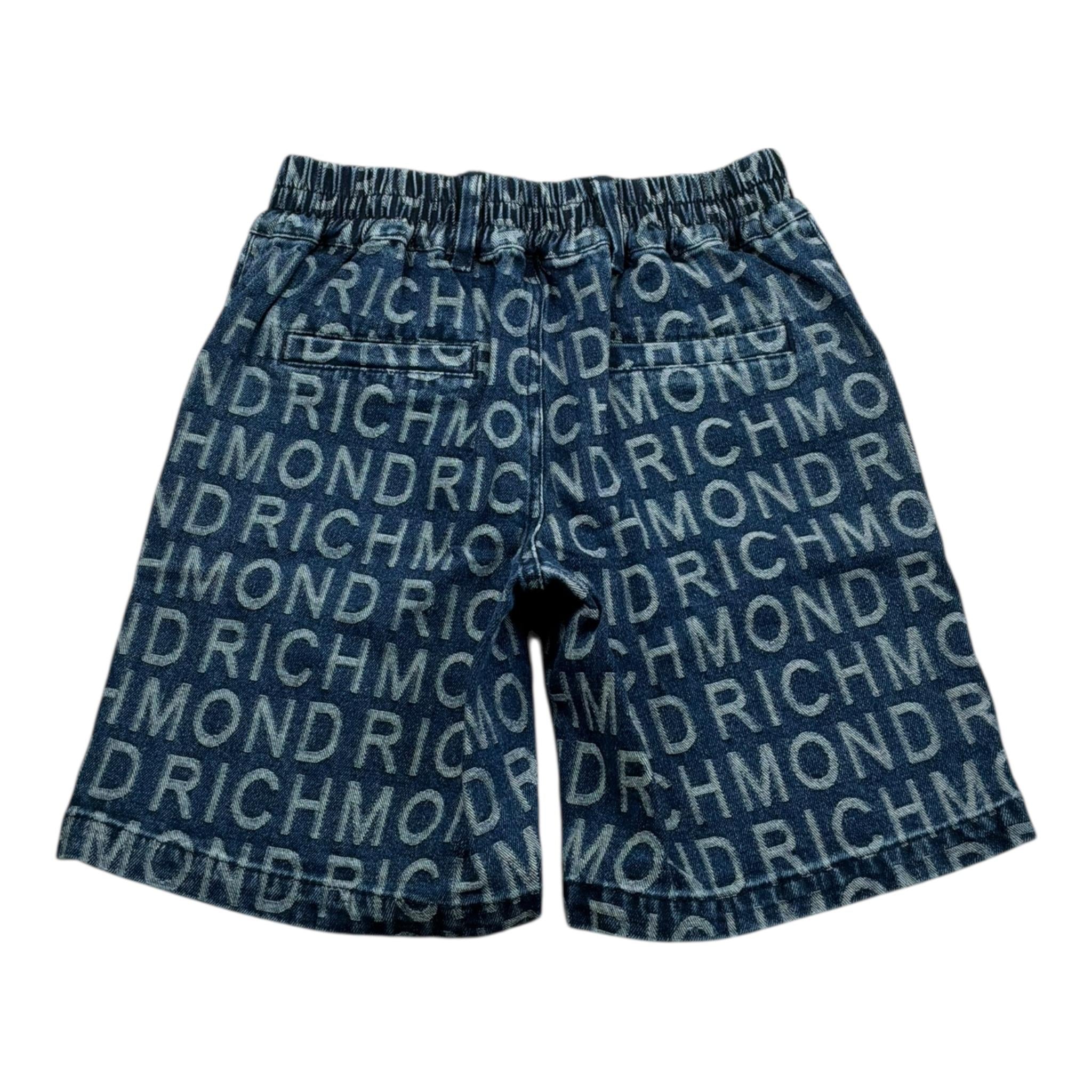 John Richmond  In Denim Tinta Unita con Stampa per Bambina RBP25081BE BLU JOHN RICHMOND 