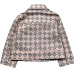 Trussardi Giubbino Fantasia Rombi Bicolore per Bambina TGP26052GC ROSA TRUSSARDI 