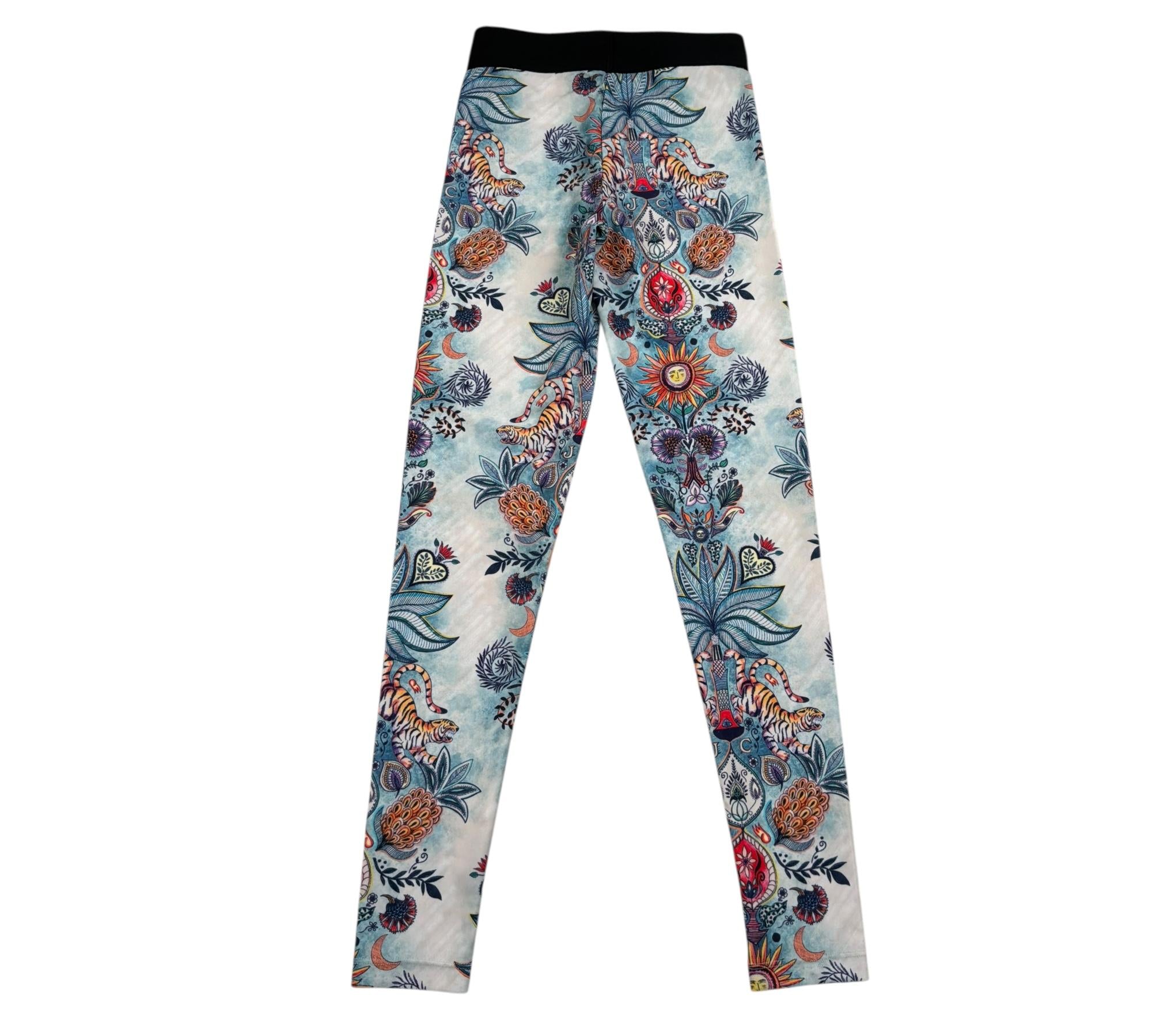 Just Cavalli Leggins Stampa Fantasia per Bambina JGP26237LE MULTICOLOR JUST CAVALLI 