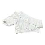 Gaelle Top Tinta Unita Monospalla per Bambina 2746M00346 BIANCO GAELLE 