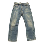 DIESEL jeans tinta unita con girovita regolabile Azzurro per Bambino 00J3RL AZZURRO DIESEL 