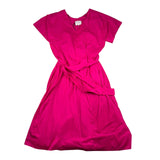 Xacus Abito Mezza Manica Tinta Unita per Bambina 15127 FUXIA XACUS 