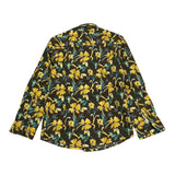 Alessandro Lamura Plain Shirt With Brown Pattern For Boys
