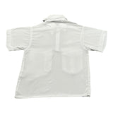 Duepuntozero Camicia Mezza Manica Tinta Unita per Bambino CAM200 BIANCO DUEPUNTOZERO 