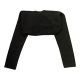 Elisabetta Franchi Coprispalle Tinta Unita per Bambina EFMA20 NERO ELISABETTA FRANCHI 