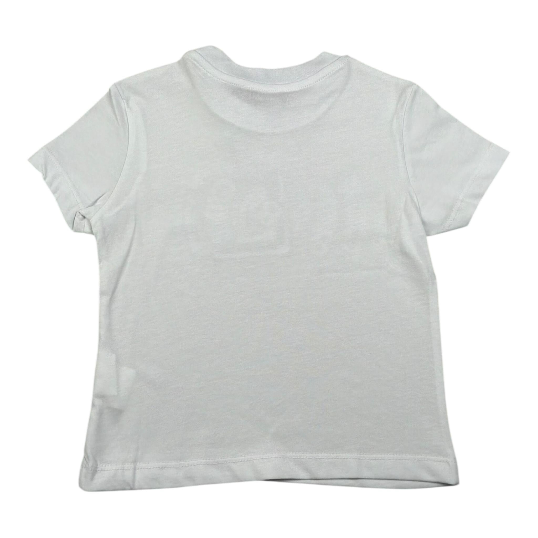 Patriot T-Shirt Girocollo Tinta Unita con Taschino per Neonato 00212 BIANCO PATRIOT 