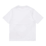 Diesel T-Shirt Solid Color Crew Neck With Print White For Boys