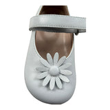 Il Gufo Ballerina Tinta Unita con Applicazione Fiore per Bambina G214J BIANCO IL GUFO 