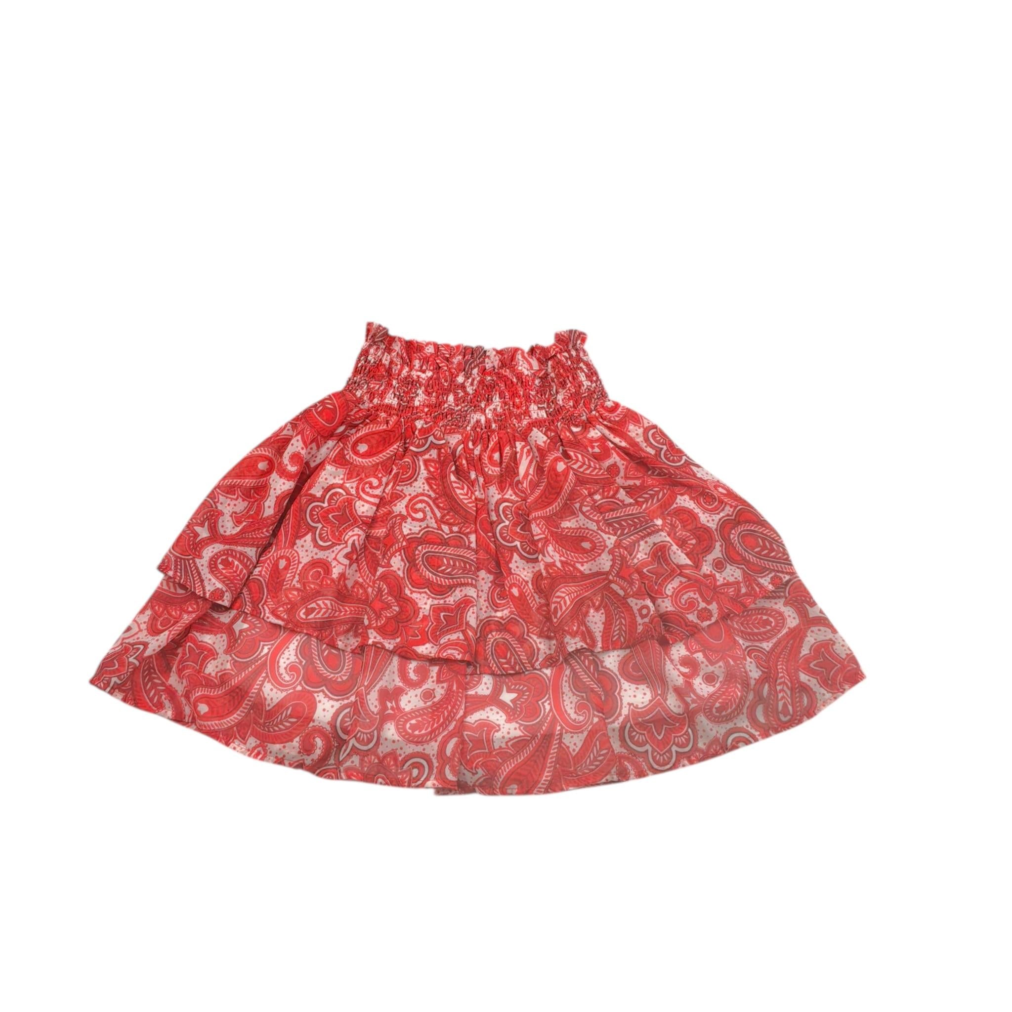 To Be Too Gonna Tinta Unita con Stampa per Bambina TBT1020 ROSSO TO be too 