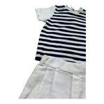I Delfi Completo 2 Pezzi T-Shirt-Bermuda per Neonato 25P5327 BIANCO I DELFI 