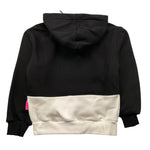 ICON felpa chiusa con cappuccio bicolore Nero per Bambina IGSW00366 NERO ICON 