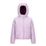 K-WAY giubbino bicolore reversibile  Bordeaux/lilla per Neonata K71338WXX BORDEAUX/LILLA K-WAY 