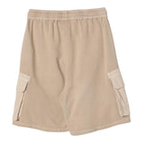 Aspesi Bermuda Shorts In Solid Color Tracksuit With Elastic Waist Beige For Boys